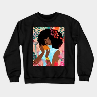 Chrysanthemums in November Crewneck Sweatshirt